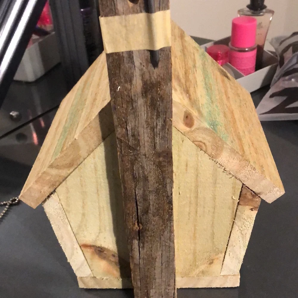 Handmade bird house